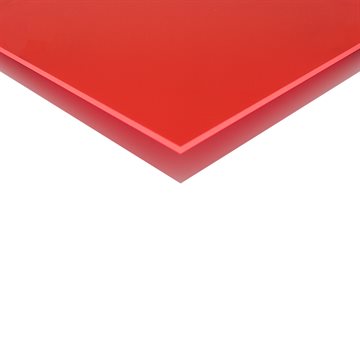 Akryl Perspex Röd 3 mm (4T56) (fluorescerande) 3050 x 2030 mm