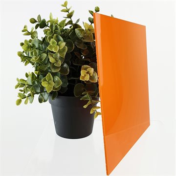 Akryl Gjuten Orange (OTRA3) - 3 mm