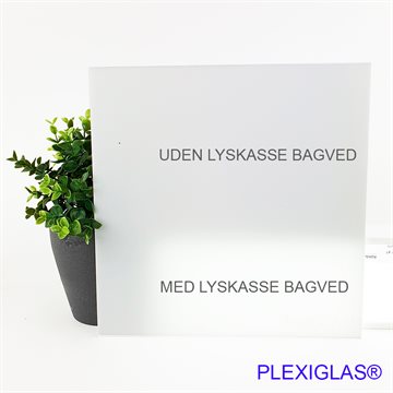 Plexiglas® Akryl Opal 26 % 4 mm - Extruderat