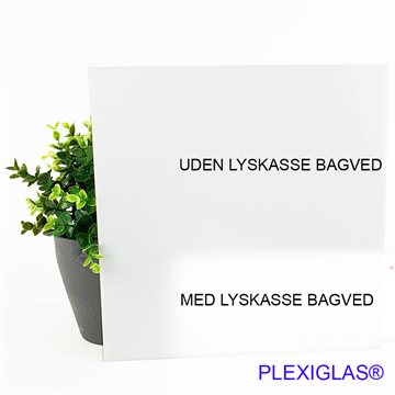 Plexiglas® Akryl Opal 21 % 5 mm - Extruderat