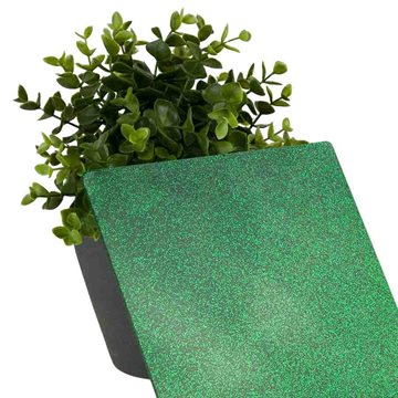 Grön glitter akryl - Skär (ALDSFA0622T) - 3 mm