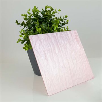 Rosa marmor akryl - Cut (ALDSSW2) - 3 mm