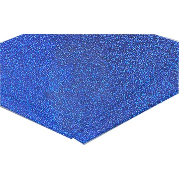 Mörkblå glitter akryl 1220 x 2440 mm