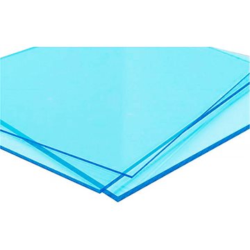 Akryl Azurblå transparent (TMVA1) 3 mm 3050 x 2050 mm
