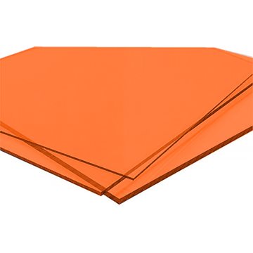 Akryl Orange transparent (TTRA1) 3 mm 3050 x 2050 mm