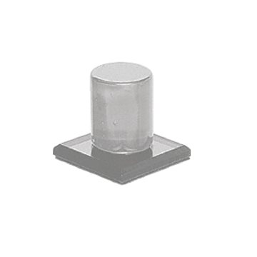 Knopp för glasdörr i klar akryl