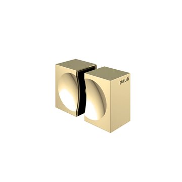 Flamea Button Glossy Gold (8278MSPVD20-A)