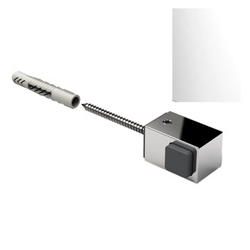 Dörrstopp i Matt Krom 8274ZN1-WL - Väggmonterad