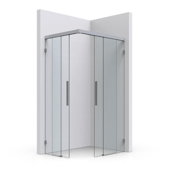 EVERYPACE - Duschhörna med skjutdörrar