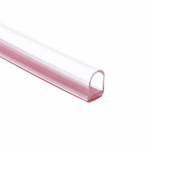 PVC-tätning från glas till golv 2500 mm