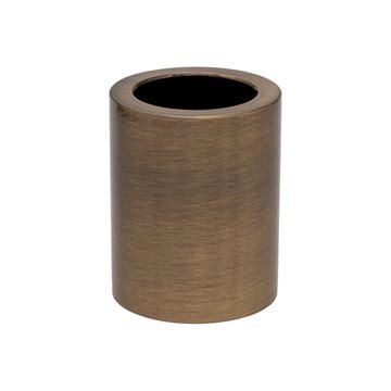 Stabiliseringsstång vägg/tak beslag - Ø19 mm - Antik Mässing