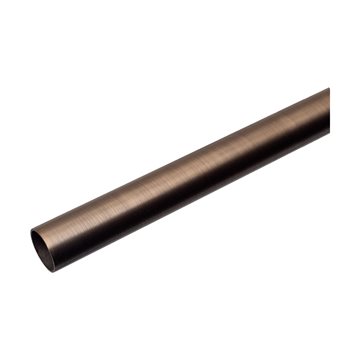 Stabiliseringsstång rör - 1250 mm - Ø19 mm - Antik Mässing