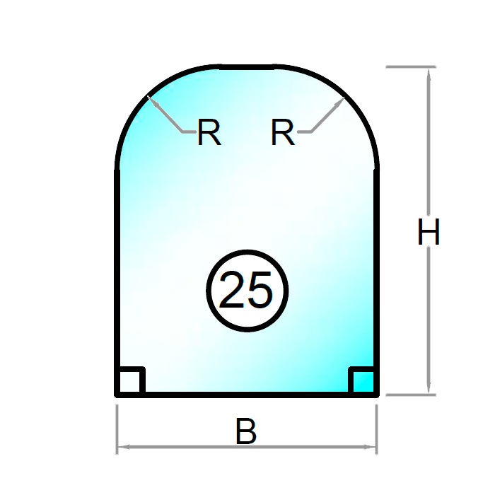 2-glas isolerglas - Figur 25