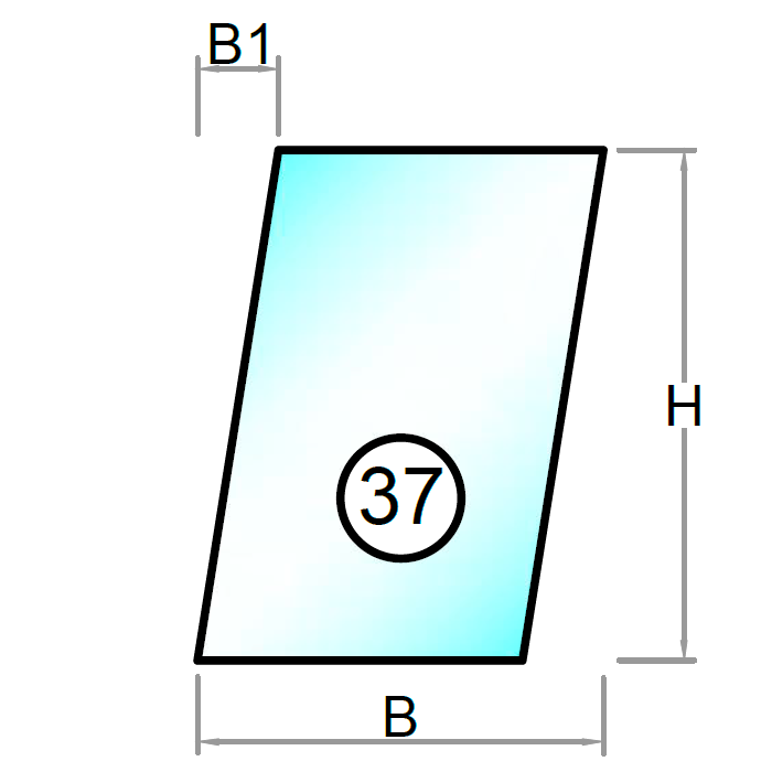 Polykarbonat - Klipp till i storlek - Figur 37