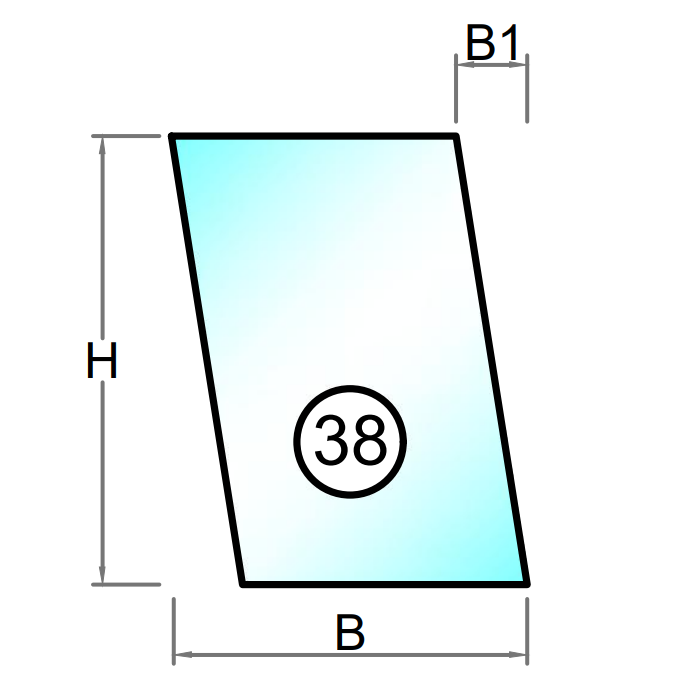 3-glas isolerglas - Figur 2