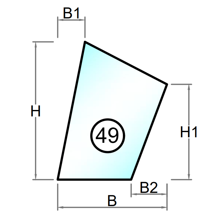 Akryl klar - Laserskärning - Figur 49