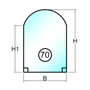 2-glas isolerglas - Figur 70