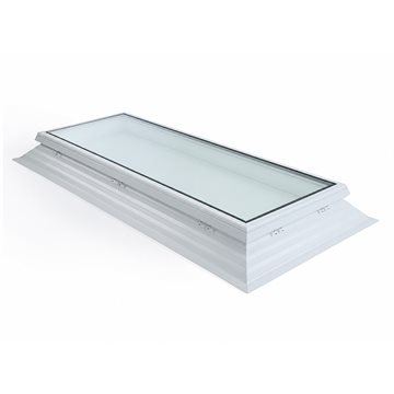 VITRIA platt takfönster - 40 x 100 - Fast - PVC 16/20 Kant