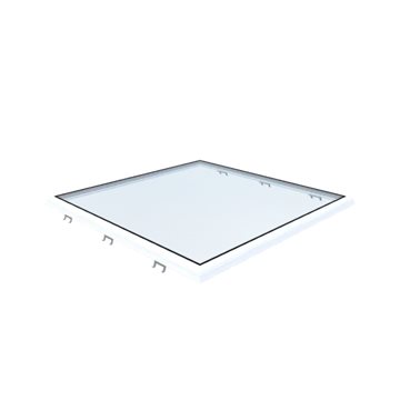 VITRIA platt takfönster - 150 x 150 - Fast - PVC 20/00 Kant