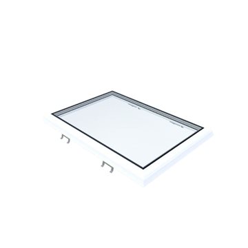 VITRIA platt takfönster - 60 x 90 - Fast - PVC 20/00 Kant