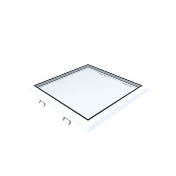 VITRIA platt takfönster - 75 x 75 - Fast - PVC 20/00 Kant