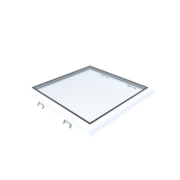 VITRIA platt takfönster - 80 x 80 - Fast - PVC 20/00 Kant