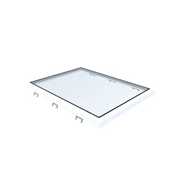 VITRIA platt takfönster - 90 x 120 - Fast - PVC 20/00 Kant
