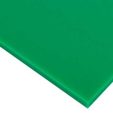 PEHD 500 - Naturgrön - 10 mm - 2000 x 1000 mm