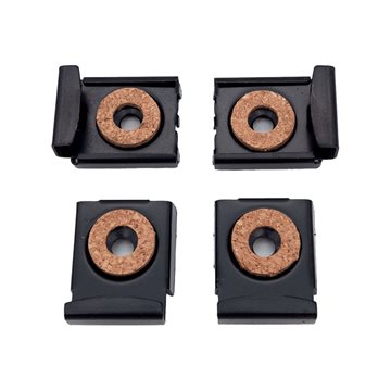 Spegelhållare till 3-6 mm spegel i Svart