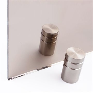 6 mm brons spegel med vass kant