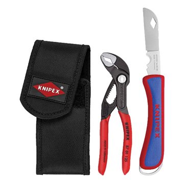 Minitång / Knivset I verktygsbältesväska Med 2 delar